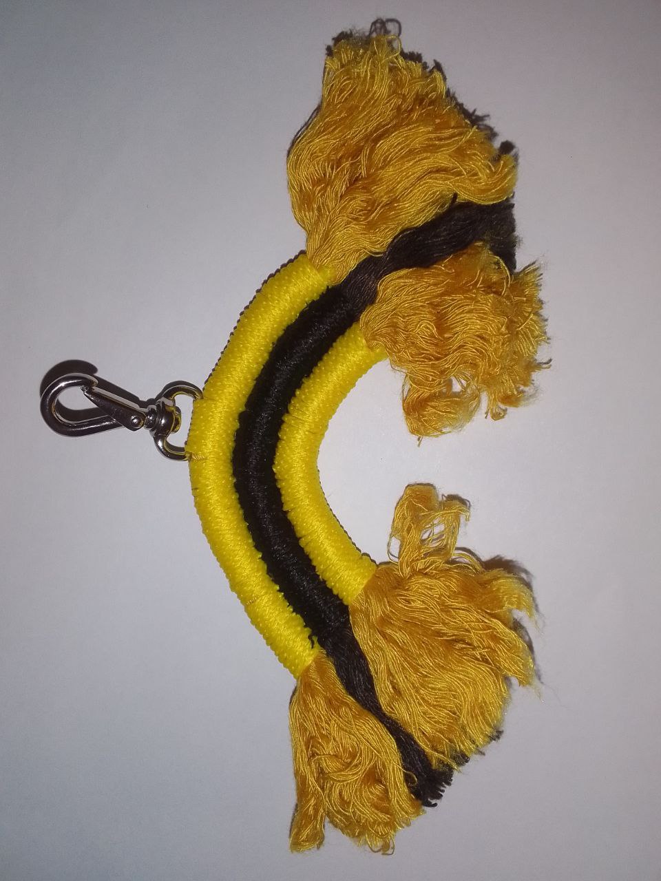 Key ring - hand crafted rainbow - Liberland colours