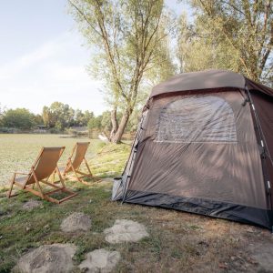 Glamping tent