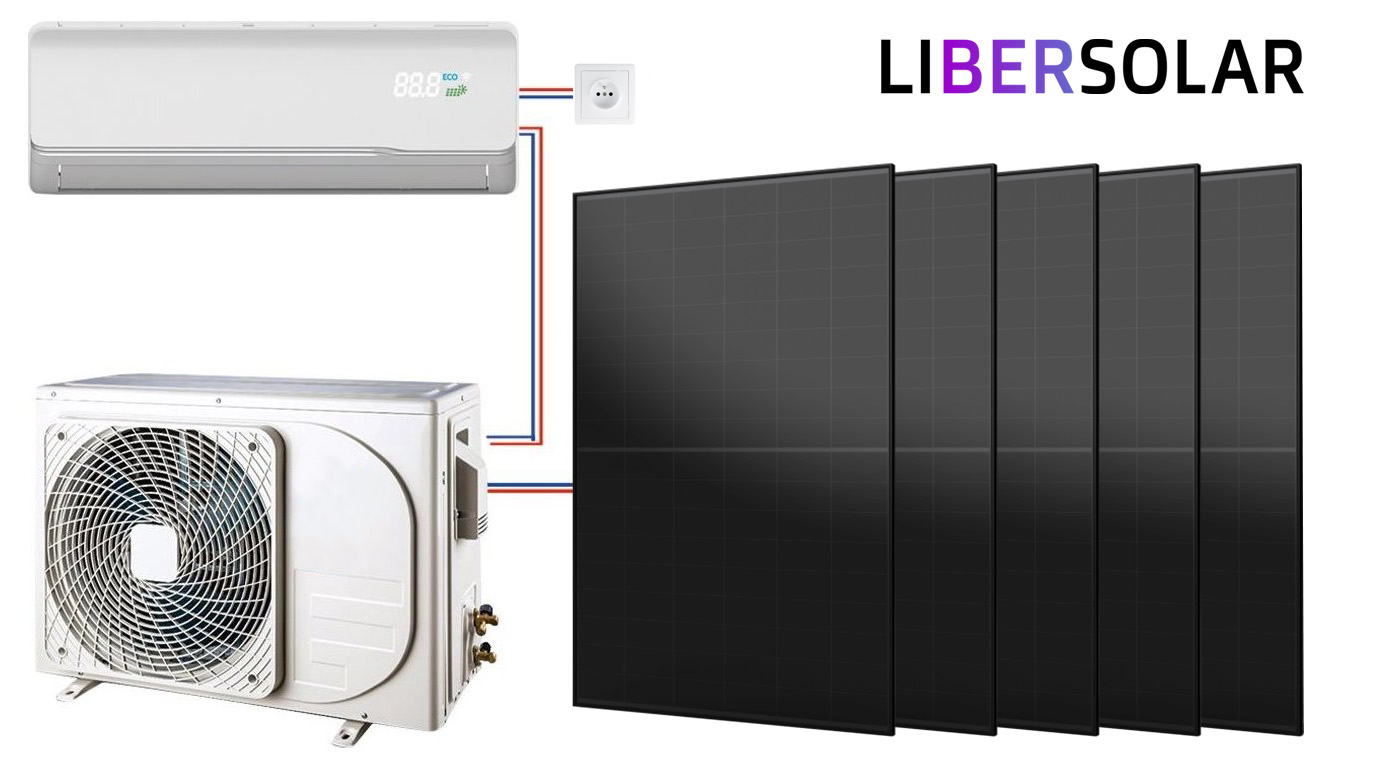 DEYE 2,7 kW AC/DC (On/Off Grid) Solar Aircondition, FREE cooling & heating - Image 2